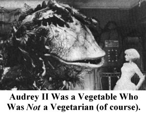 Audrey II from 'Little Shop of Horrors'