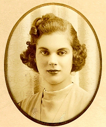 Genevieve Mignon Donham, Petaluma High School, 1939