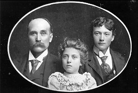 Ferdinand, Goldie, and Melvin Donham.  Indiana, 1897.