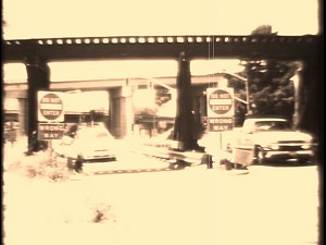 the old railroad tracks of marin county