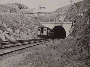 the old railroad tracks of marin county