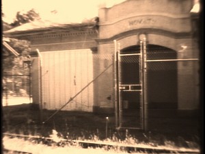 the old railroad tracks of marin county
